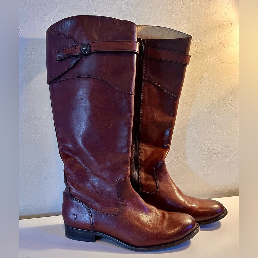 Frye Molly Button Riding Boots